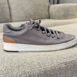 TOMS Men's Gray Casual Sneakers